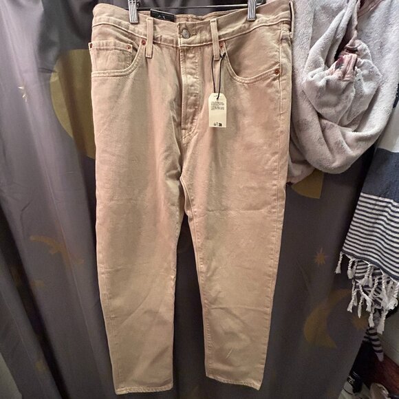 Levi's 501® Original Fit Women's Jeans in Tan Size 32x28 NWT - Picture 2 of 5